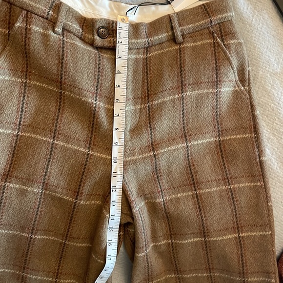 NWT wide leg thick wool trousers. A loves a. Size 12 - Picture 10 of 11